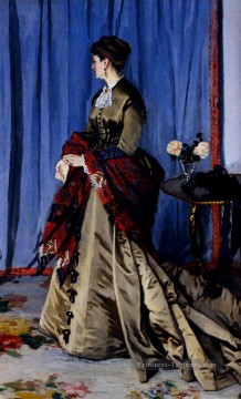 Portrait de Madame Gaudibert Peinture à l'huile